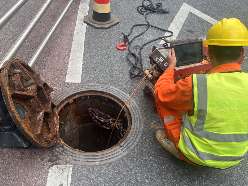 樱驼花园市政管道内窥检测